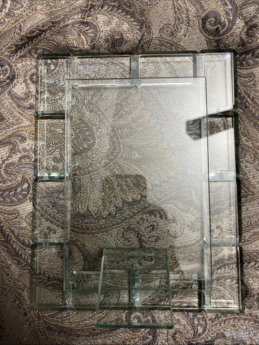 Elegant Glass Photo Frame, holds 5x7” photo. Perfect for framing a special event - Picture 11 of 11